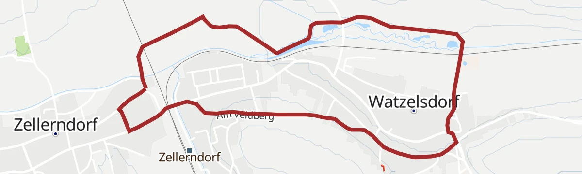 Route map: Watzelsdorfer Wasserwelt-Weg